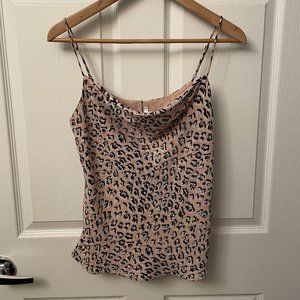 Cheetah Print Tank Top